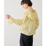 お着軽シャツシリーズ レース使い2WAYオフショルシアーブラウス 接触冷感 | ROPE' PICNIC | 詳細画像20 