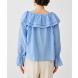 お着軽シャツシリーズ レース使い2WAYオフショルシアーブラウス 接触冷感 | ROPE' PICNIC | 詳細画像32 