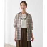 マドラスチェックボイルシアーシャツ | ROPE' PICNIC | 詳細画像35 