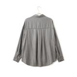 【emur/エミュール】ラウンドヘム抜き襟比翼シャツ | ROPE' PICNIC | 詳細画像25 