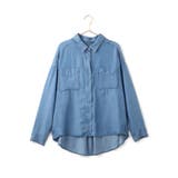 【emur/エミュール】ラウンドヘム抜き襟比翼シャツ | ROPE' PICNIC | 詳細画像32 