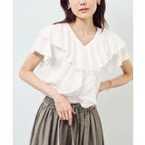 【emur/エミュール】ランダムラッフルブラウス | ROPE' PICNIC | 詳細画像14 