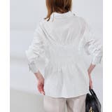 【WEB限定】【emur/エミュール】シャーリングシャツ | ROPE' PICNIC | 詳細画像15