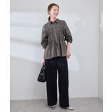 【WEB限定】【emur/エミュール】シャーリングシャツ | ROPE' PICNIC | 詳細画像2