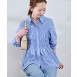 【WEB限定】【emur/エミュール】シャーリングシャツ | ROPE' PICNIC | 詳細画像20