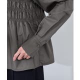 【WEB限定】【emur/エミュール】シャーリングシャツ | ROPE' PICNIC | 詳細画像27