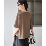 【一部店舗限定】ジョーゼットTeeブラウス/UVケア・接触冷感・防シワ | ROPE' PICNIC | 詳細画像15