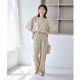 【一部店舗限定】ジョーゼットTeeブラウス/UVケア・接触冷感・防シワ | ROPE' PICNIC | 詳細画像16