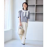 【一部店舗限定】ジョーゼットTeeブラウス/UVケア・接触冷感・防シワ | ROPE' PICNIC | 詳細画像22