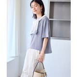 【一部店舗限定】ジョーゼットTeeブラウス/UVケア・接触冷感・防シワ | ROPE' PICNIC | 詳細画像25