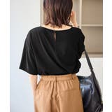 【一部店舗限定】ジョーゼットTeeブラウス/UVケア・接触冷感・防シワ | ROPE' PICNIC | 詳細画像5