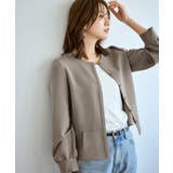 360°ウルトラストレッチ 羽織れるペプラムブラウス 花粉ガード | ROPE' PICNIC | 詳細画像10 