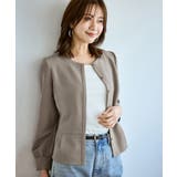 360°ウルトラストレッチ 羽織れるペプラムブラウス 花粉ガード | ROPE' PICNIC | 詳細画像11 