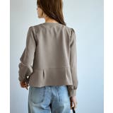 360°ウルトラストレッチ 羽織れるペプラムブラウス 花粉ガード | ROPE' PICNIC | 詳細画像12 