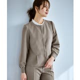 360°ウルトラストレッチ 羽織れるペプラムブラウス 花粉ガード | ROPE' PICNIC | 詳細画像19 