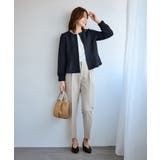 360°ウルトラストレッチ 羽織れるペプラムブラウス 花粉ガード | ROPE' PICNIC | 詳細画像23 