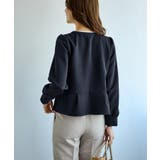 360°ウルトラストレッチ 羽織れるペプラムブラウス 花粉ガード | ROPE' PICNIC | 詳細画像25 