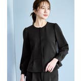 360°ウルトラストレッチ 羽織れるペプラムブラウス 花粉ガード | ROPE' PICNIC | 詳細画像5 