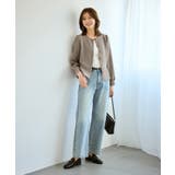 360°ウルトラストレッチ 羽織れるペプラムブラウス 花粉ガード | ROPE' PICNIC | 詳細画像8 