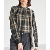 先染めチェックブラウス | ROPE' PICNIC | 詳細画像1