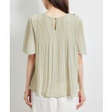 カップ付きプリーツブラウス | ROPE' PICNIC | 詳細画像16 