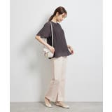 カップ付きプリーツブラウス | ROPE' PICNIC | 詳細画像3 