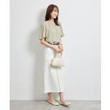 カップ付きプリーツブラウス | ROPE' PICNIC | 詳細画像6 