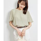 カップ付きプリーツブラウス | ROPE' PICNIC | 詳細画像7 