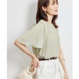 カップ付きプリーツブラウス | ROPE' PICNIC | 詳細画像8 