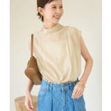 ベージュ(27) | インナーつきシアーブラウス | ROPE' PICNIC