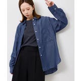 シャンブレーデニム調シャツ | ROPE' PICNIC | 詳細画像21 