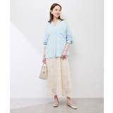 シャンブレーデニム調シャツ | ROPE' PICNIC | 詳細画像24 