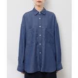 シャンブレーデニム調シャツ | ROPE' PICNIC | 詳細画像30 