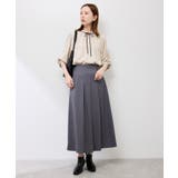 【前後2WAY】【WEB限定カラー】配色リボンブラウス/通勤対応 | ROPE' PICNIC | 詳細画像13 