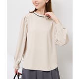 【前後2WAY】【WEB限定カラー】配色リボンブラウス/通勤対応 | ROPE' PICNIC | 詳細画像17 