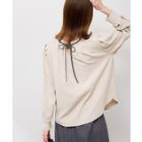 【前後2WAY】【WEB限定カラー】配色リボンブラウス/通勤対応 | ROPE' PICNIC | 詳細画像18 