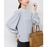 【前後2WAY】【WEB限定カラー】配色リボンブラウス/通勤対応 | ROPE' PICNIC | 詳細画像27 