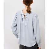 【前後2WAY】【WEB限定カラー】配色リボンブラウス/通勤対応 | ROPE' PICNIC | 詳細画像28 