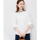 【前後2WAY】【WEB限定カラー】配色リボンブラウス/通勤対応 | ROPE' PICNIC | 詳細画像4 