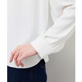 【前後2WAY】【WEB限定カラー】配色リボンブラウス/通勤対応 | ROPE' PICNIC | 詳細画像42 