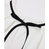 【前後2WAY】【WEB限定カラー】配色リボンブラウス/通勤対応 | ROPE' PICNIC | 詳細画像45 