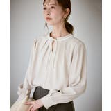 【前後2WAY】【WEB限定カラー】配色リボンブラウス/通勤対応 | ROPE' PICNIC | 詳細画像9 