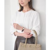 フロントピンタックブラウス/一部WEB限定カラー | ROPE' PICNIC | 詳細画像11 