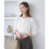 フロントピンタックブラウス/一部WEB限定カラー | ROPE' PICNIC | 詳細画像13 