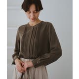 フロントピンタックブラウス/一部WEB限定カラー | ROPE' PICNIC | 詳細画像4 