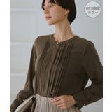 ブラウン(20) | フロントピンタックブラウス/一部WEB限定カラー | ROPE' PICNIC