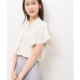 【防汚加工】ピンタックフレアスリーブブラウス/通勤対応 | ROPE' PICNIC | 詳細画像11 
