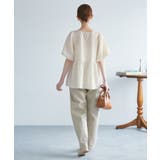 バルーンペプラムブラウス | ROPE' PICNIC | 詳細画像11 