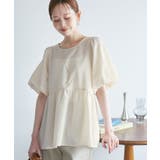 バルーンペプラムブラウス | ROPE' PICNIC | 詳細画像14 