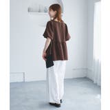 バルーンペプラムブラウス | ROPE' PICNIC | 詳細画像18 